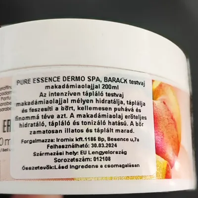 Pure Essence - Crème pour le corps