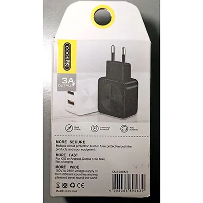 COOSEN (on the box) - Chargeur USB