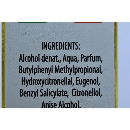 PARFUMS DE QUALITE' - Eau de toilette