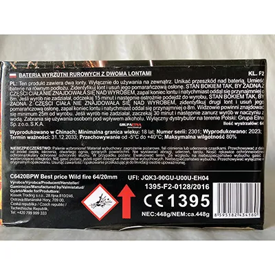 KLASEK PYROTECHNICS - Feux d'artifice