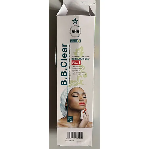 B.B. Clear - Lotion éclaircissante pour la peau