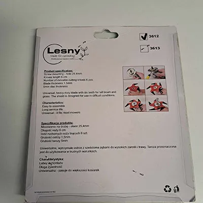 Lesny - Fixation pour coupe-brosses
