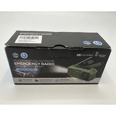 Multifunction Outdoor - Radio d'urgence