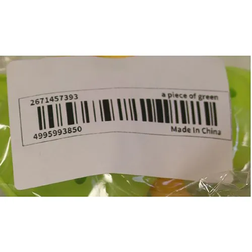Jouet de bain en forme de tortue en plastique dur. Produit vendu en ligne, notamment via Temu.