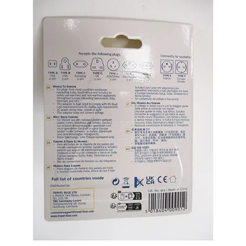 Travel Blue - Adaptateur