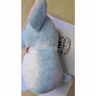 Jouet doux, en forme d'éléphant.