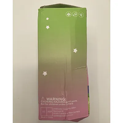 Casque d'écoute destiné aux enfants. Produit vendu en ligne, notamment via AliExpress.