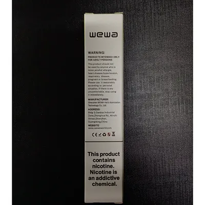 wewa - Cigarette électronique jetable