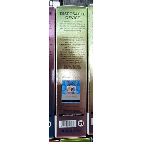 RAHdM - Cigarette électronique jetable