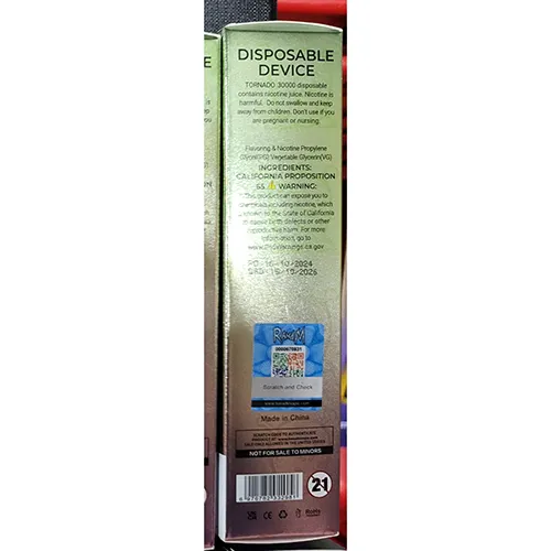 RAHdM - Cigarette électronique jetable