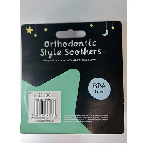 123 Baby Essentials - Ensemble de sucettes