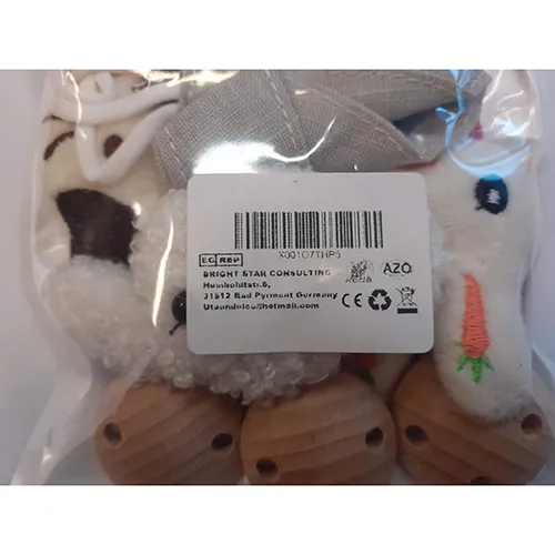 Porte-sucette. Produit vendu en ligne, notamment via Amazon (ASIN: B0BMQ3JZCY)