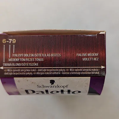 Schwarzkopf Palette - Teinture capillaire