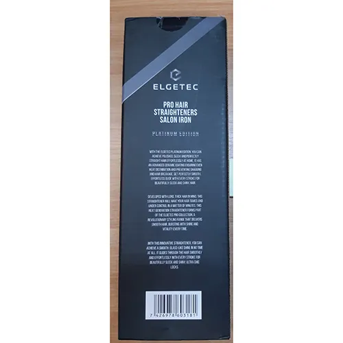 Elgetec - Lisseur de cheveux