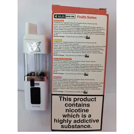 VOOM - Cigarette électronique jetable