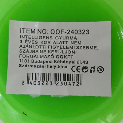 Du slime bicolore.