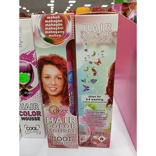 Wats élysée - Mousse colorante pour cheveux