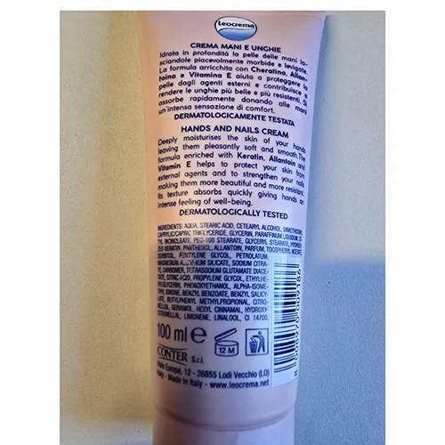 Leocrema - Crème pour les mains