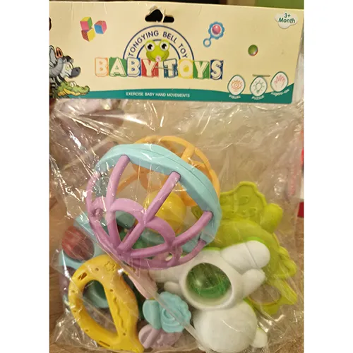Tongying Bell Toy - Ensemble de hochets pour jouets