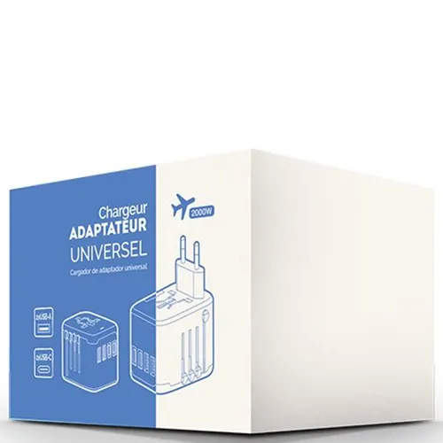 PI DESIGN - Adaptateur de voyage