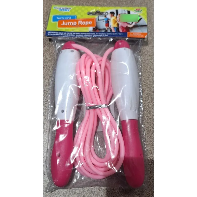 Corde à sauter avec un compteur, en matière plastique.