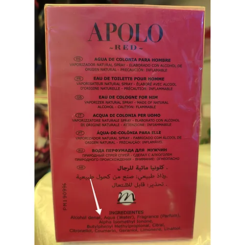 APOLO RED - Eau de toilette