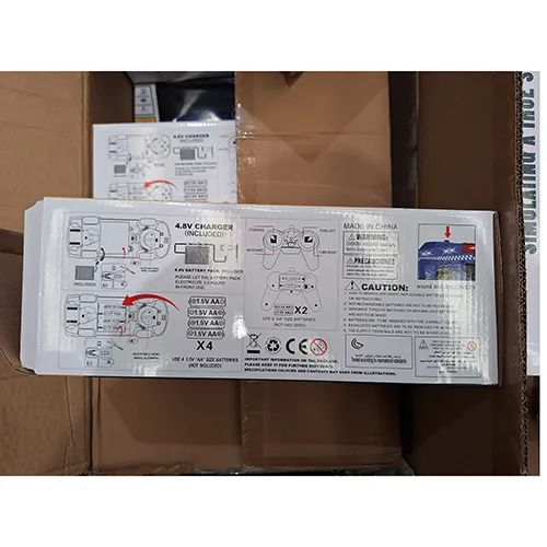 Jouets de véhicules d'urgence télécommandés disponibles en trois styles.