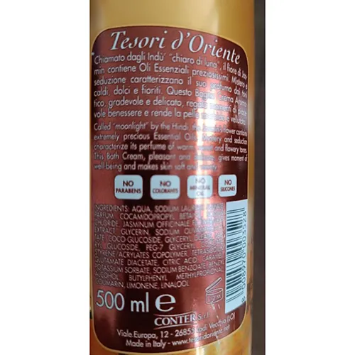 Tesori d'Oriente - Crème de bain