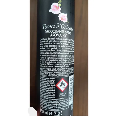 Tesori d'Oriente - Déodorant