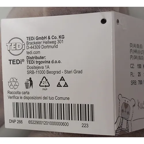 Tedi - Jouet souple