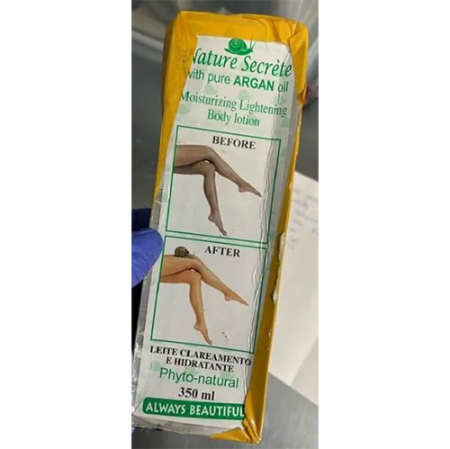 Nature secrète - Crème éclaircissante pour la peau
