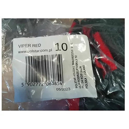 Gants de protection contre les blessures mécaniques, en polyester (nylon), enduits de latex rugueux. Taille 10.