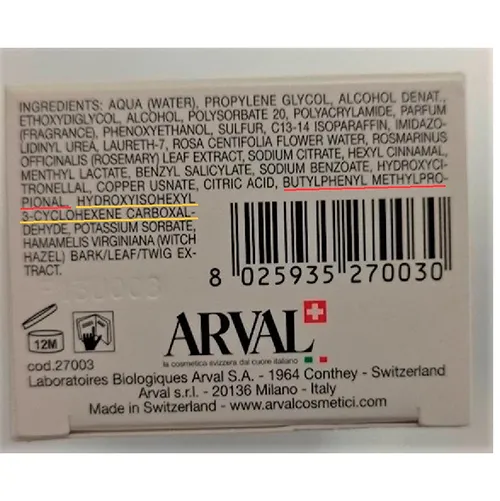 Arval - Conditionneur de corps
