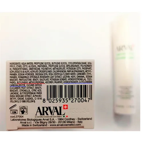 Arval - Crème pour la peau