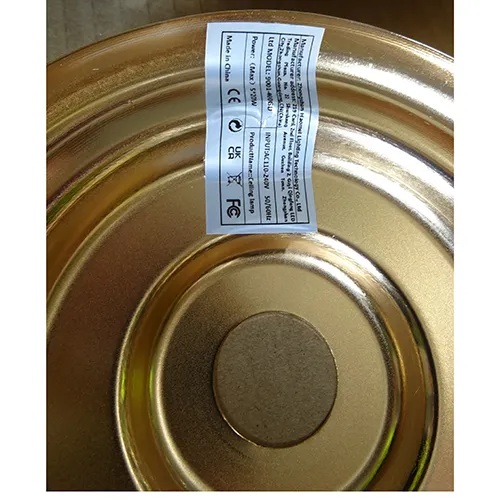 Plafonnier, 5x20W, AC 110-240V, 50-60Hz. Produit vendu en ligne, notamment via TEMU.