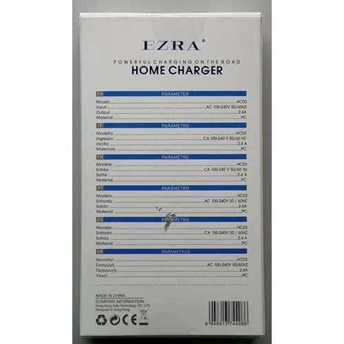 EZRA - Chargeur USB