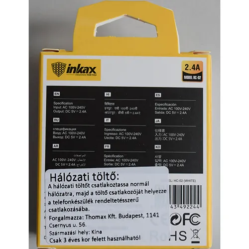 INKAX - Chargeur USB