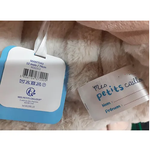 Mes petits cailloux - Manteau pour enfants
