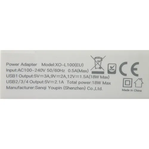 XO - Chargeur USB