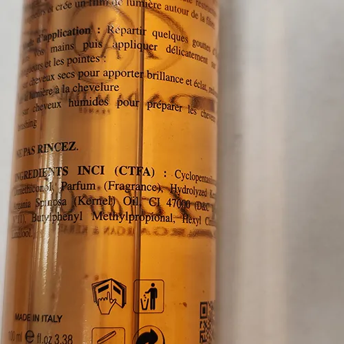 AMD - Huile capillaire