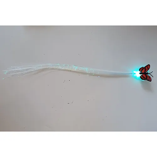 Jouet d'enfant accessoire de cheveux avec lumière led. Produit vendu en ligne, notamment via Shein.