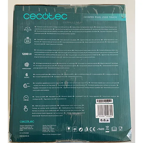 Cecotec - Friteuse à air