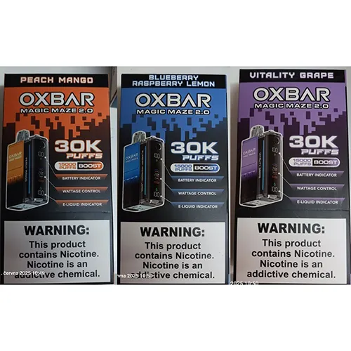 OXBAR - Cigarette électronique jetable
