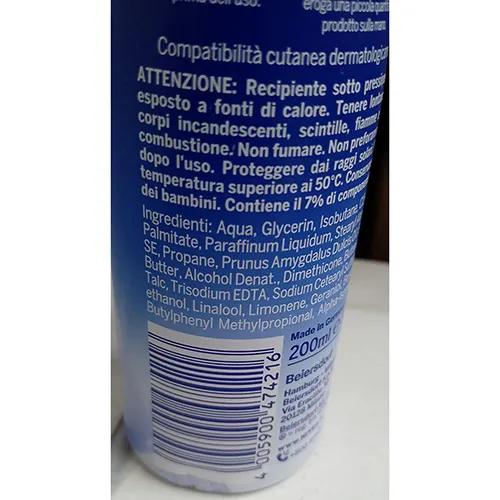 Nivea - Mousse pour le corps