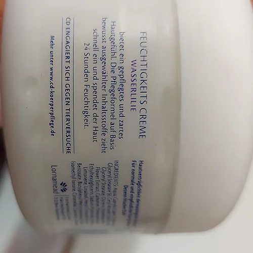 CD - Crème pour le visage