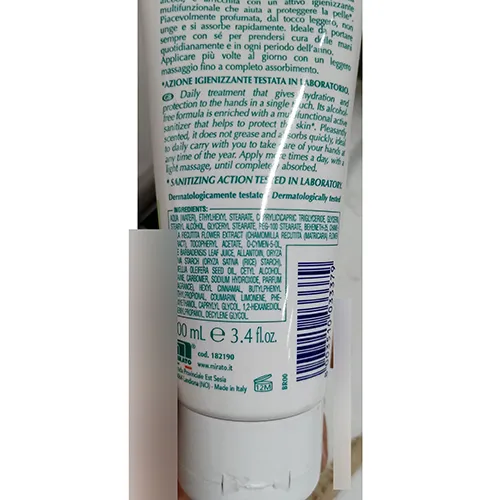 GLICEMILLE - Crème pour les mains