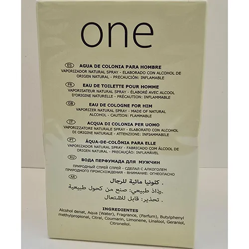 Eau de toilette, 100 ml.