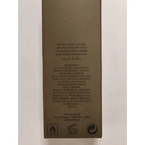 Amber - Eau de toilette