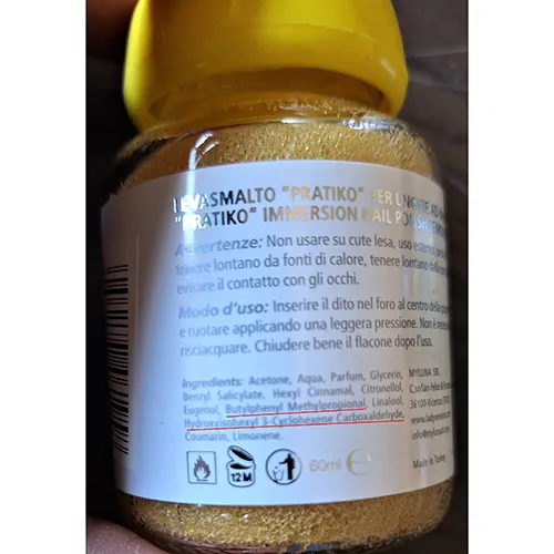 Pratiko - Dissolvant pour vernis à ongles