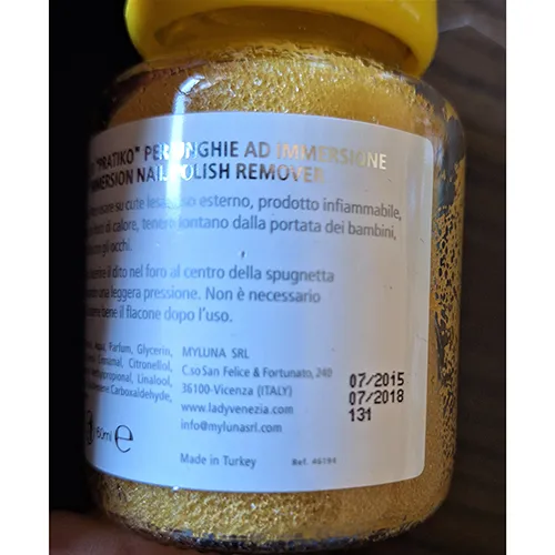 Pratiko - Dissolvant pour vernis à ongles